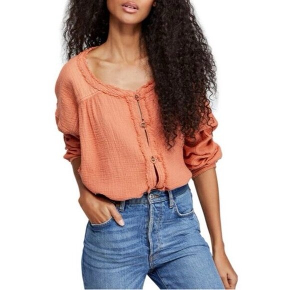 Free People Tops - Free People We The Free Moving Mountains Small